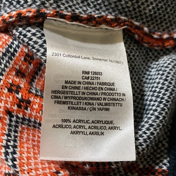 NFL Vintage Chunky Big Logo 1920 CHICAGO BEARS Knit Hoodie Size Large Gorpcore - Picture 7 of 10